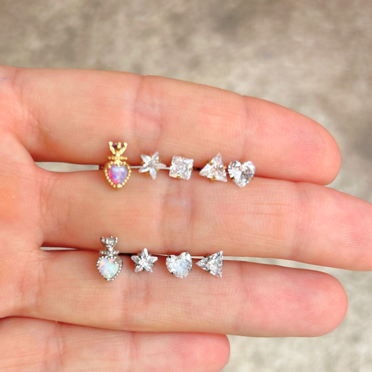 Mini Reina Corazón Blanco