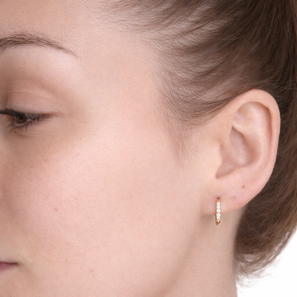 Pendientes Blanca XS