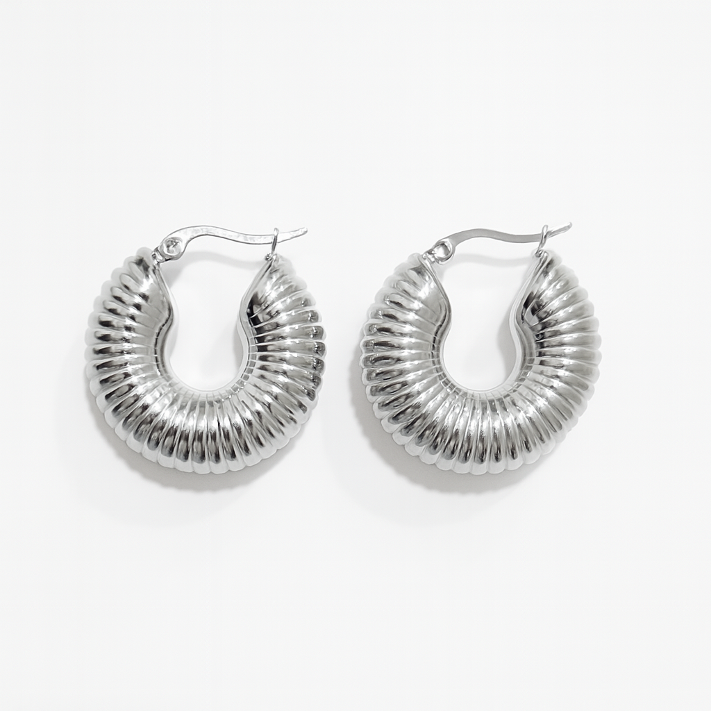 Pendientes Ritmo| Plateado