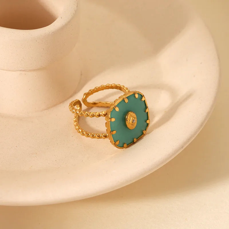 Anillo Green Wave