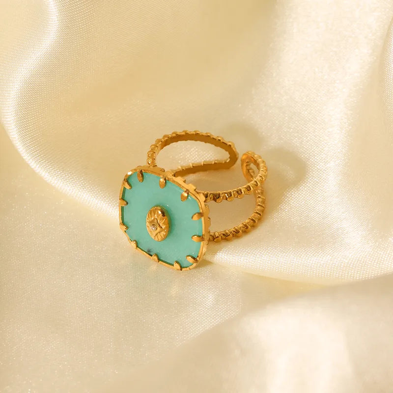 Anillo Green Wave
