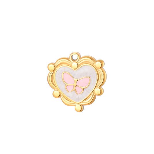 Charm Mariposa Rosa