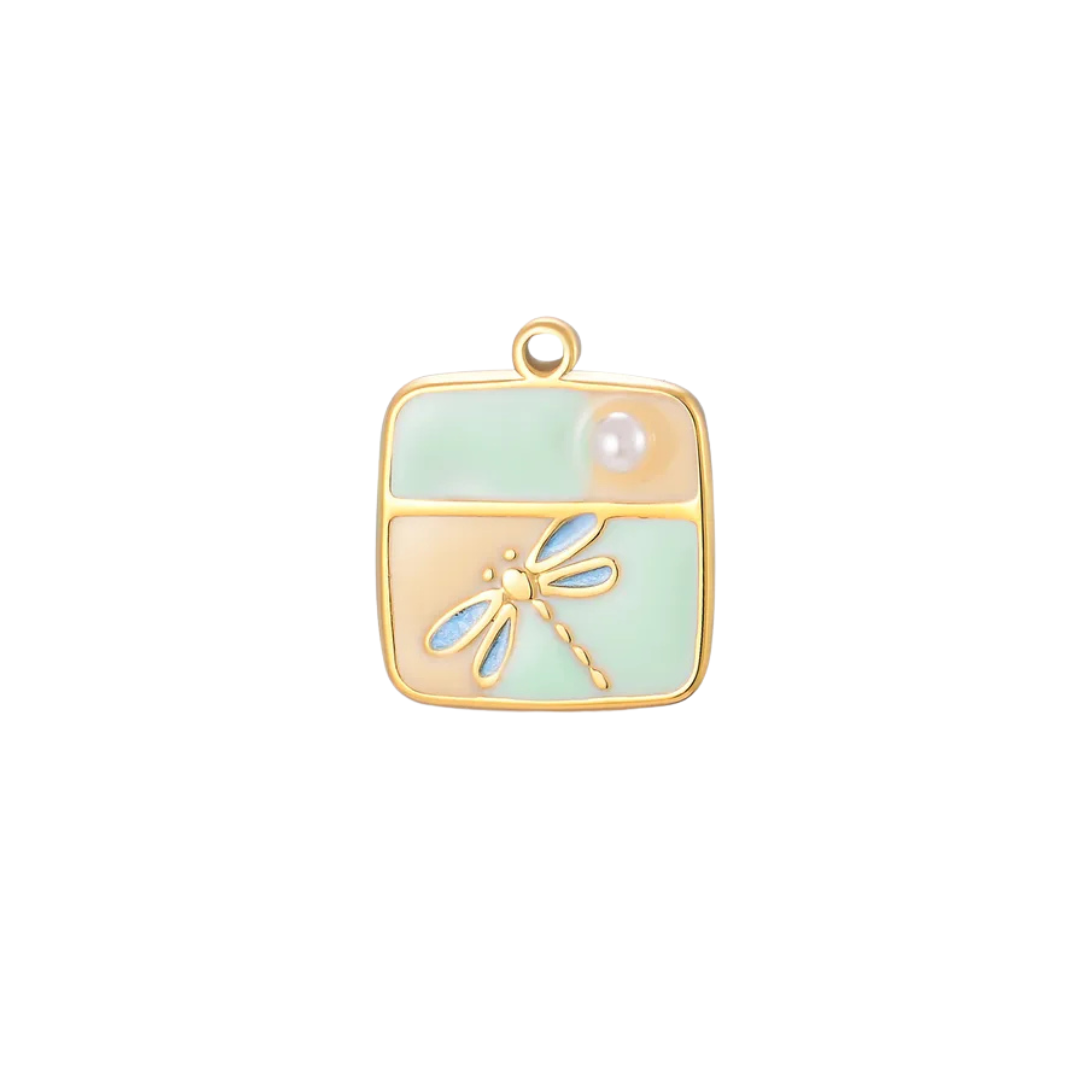 Charm Libélula Menta