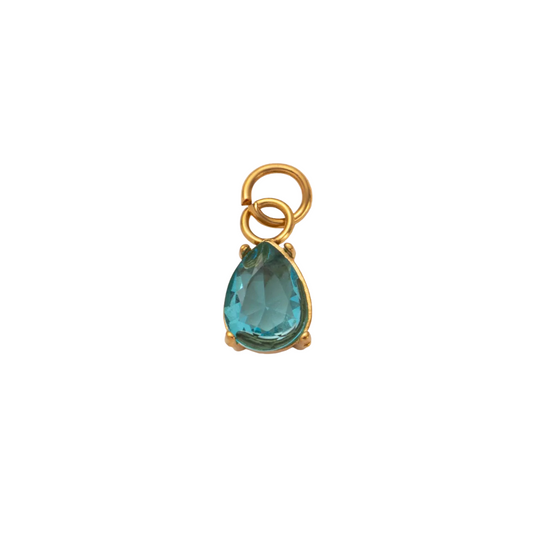 Charm Gota azul