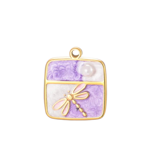 Charm Libélula Lavanda