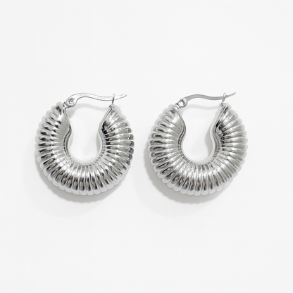 Pendientes Ritmo| Plateado