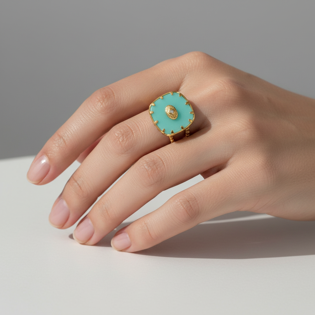 Anillo Green Wave