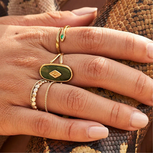 Anillo Fiamma| Serpiente