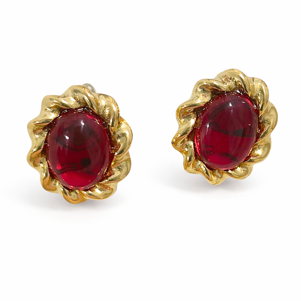 Pendientes Rubí
