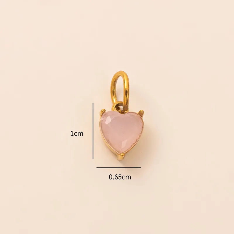 Charm Corazón Jade