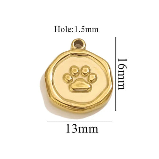 Charm Huella de perro