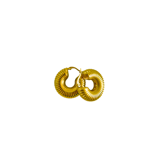 Pendientes Ritmo | Dorado